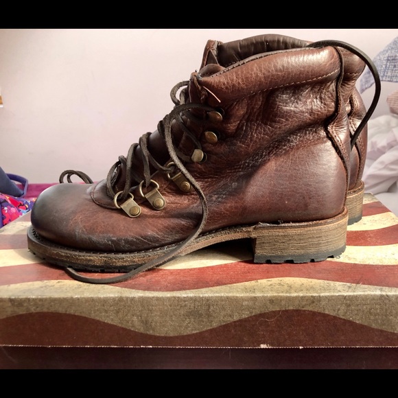 Vintage Foundry leather booties - Picture 1 of 4